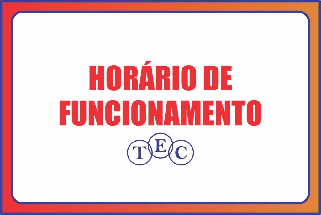 Horário de Funcionamento