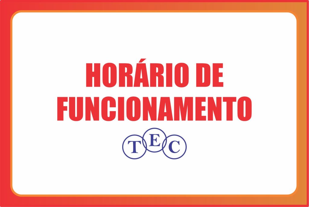 Horário de Funcionamento