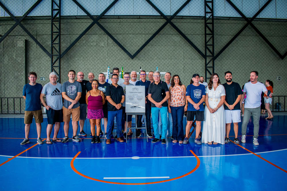 Inauguração do Ginásio Poliesportivo “Antonio José Viotto – Frá Frá”