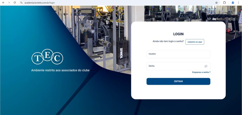 Novidade na academia do TEC
