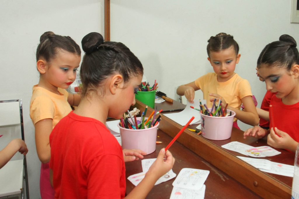 Espetáculo de dança Era uma vez (preparativos)