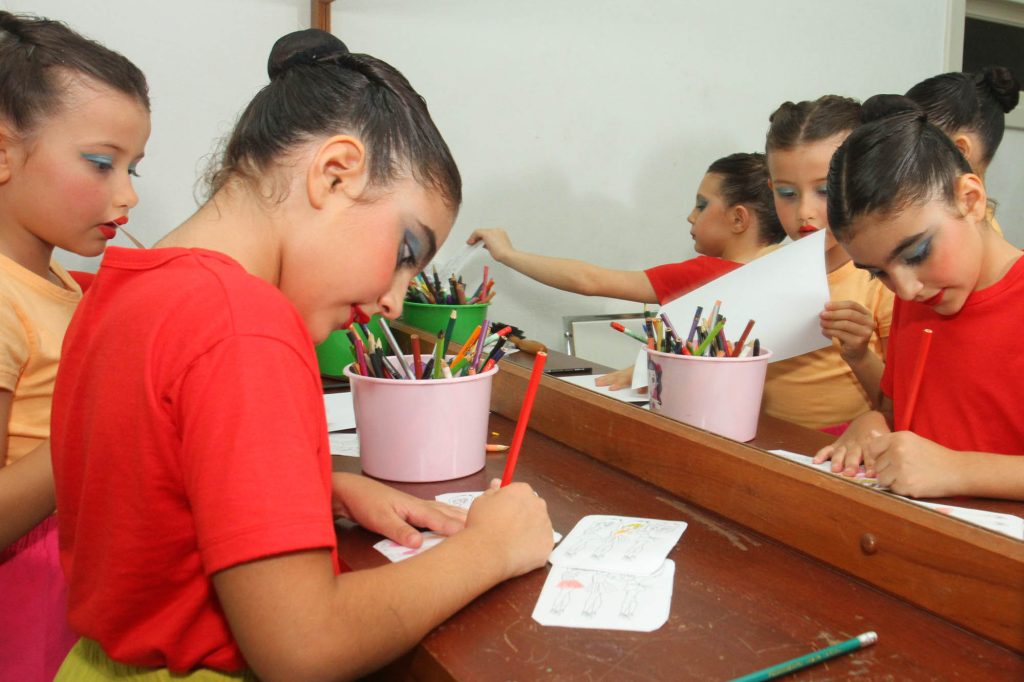 Espetáculo de dança Era uma vez (preparativos)