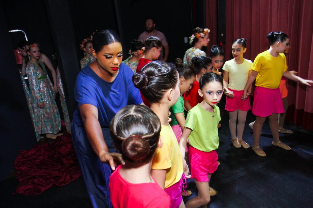 Espetáculo de dança Era uma vez (preparativos)