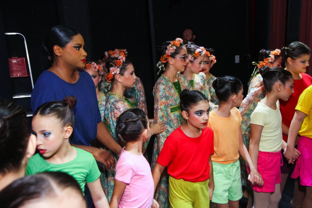 Espetáculo de dança Era uma vez (preparativos)