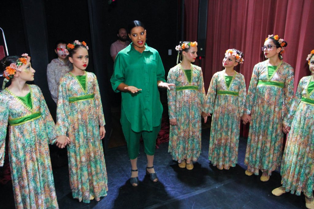Espetáculo de dança Era uma vez (preparativos)