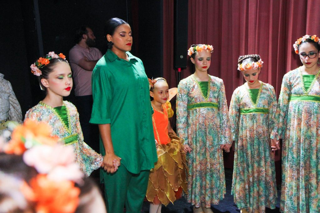 Espetáculo de dança Era uma vez (preparativos)