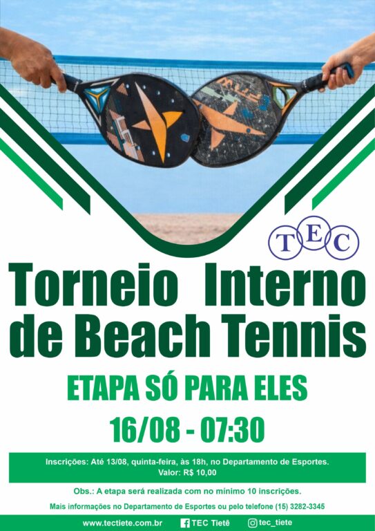 Torneio Interno de Beach Tennis
