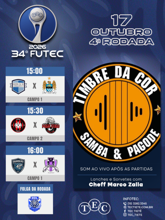 Futec 2026 – 4ª Rodada