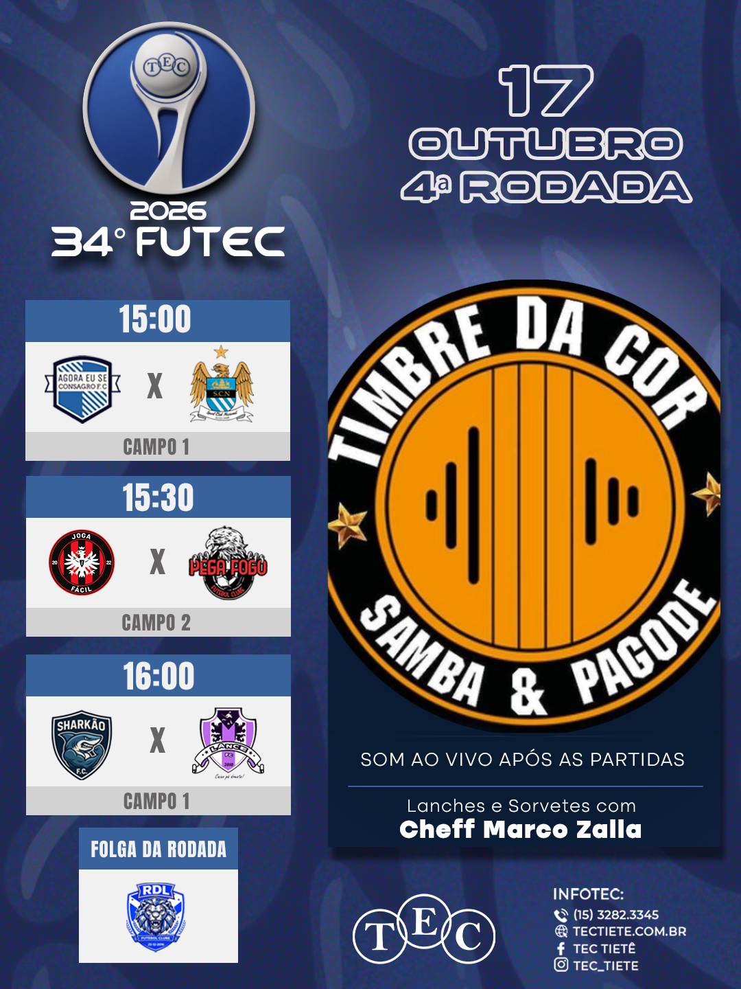 Futec 2026 – 4ª Rodada