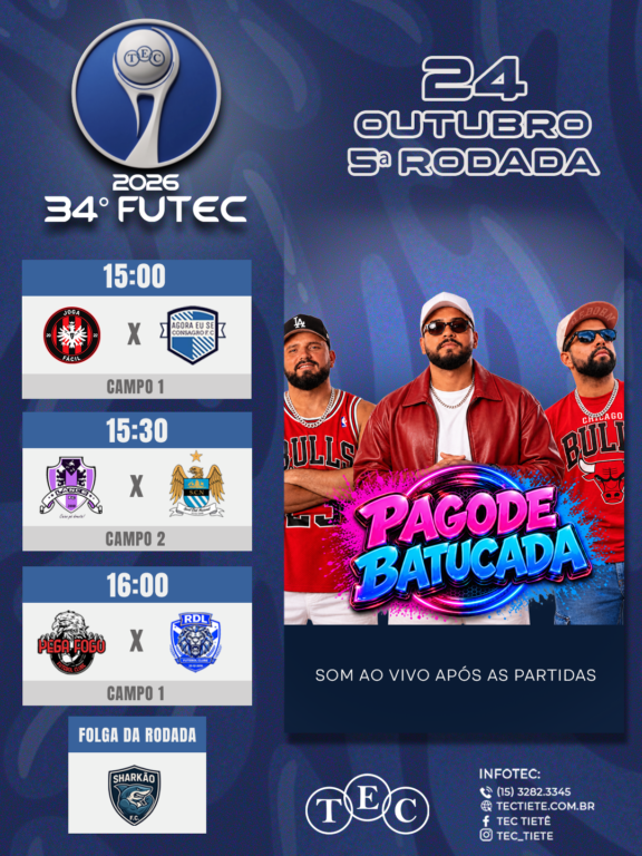 Futec 2026 – 5ª Rodada