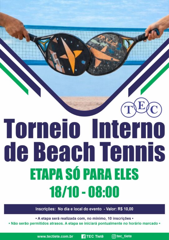 Torneio Interno de Beach Tennis