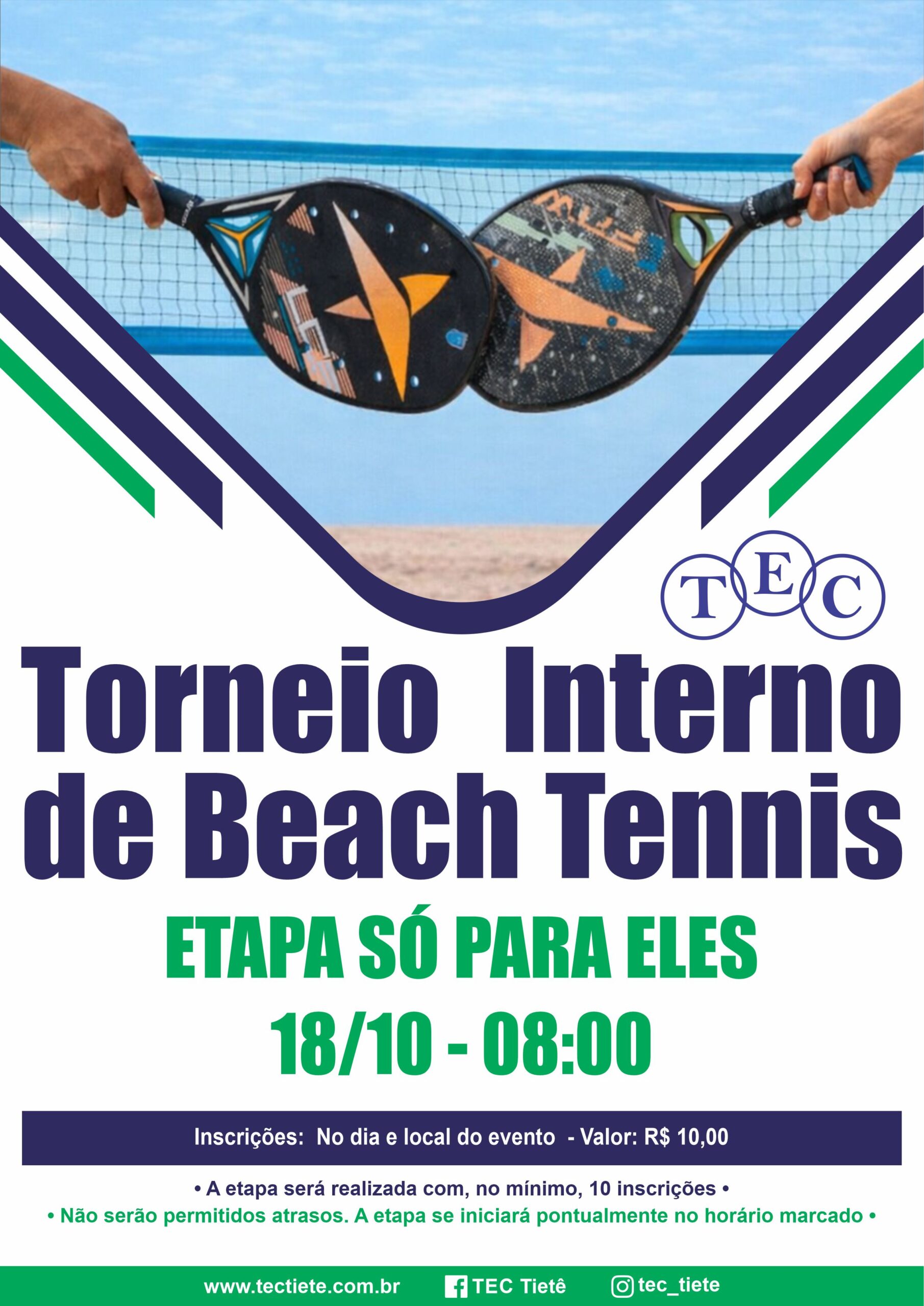 Torneio Interno de Beach Tennis